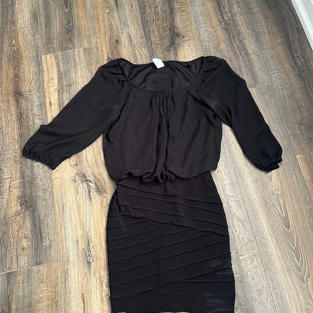 Black skirt dress